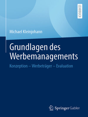 cover image of Grundlagen des Werbemanagements